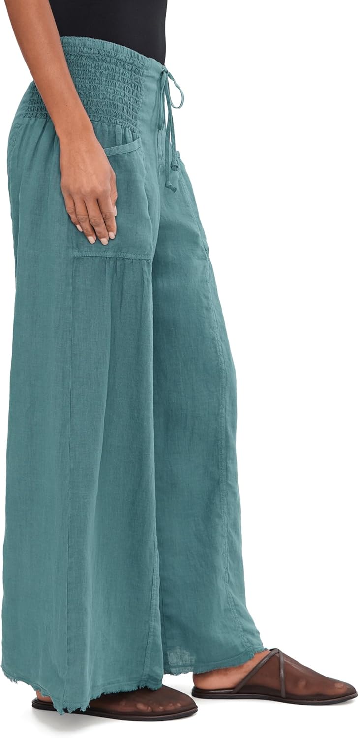 XCVI Womens Coleson Wide Leg