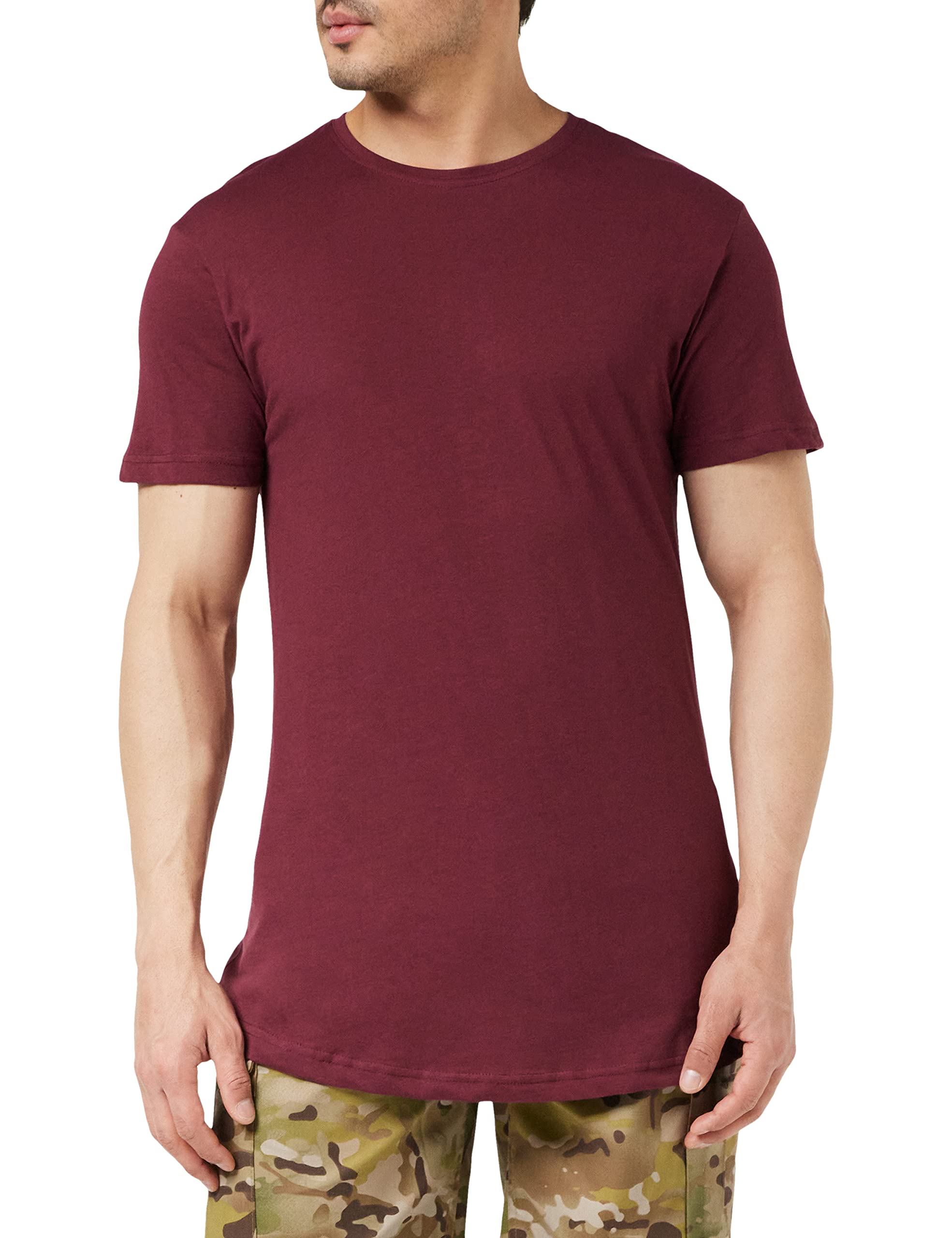 Mens Shaped Long Tee Camiseta (pack of 1)