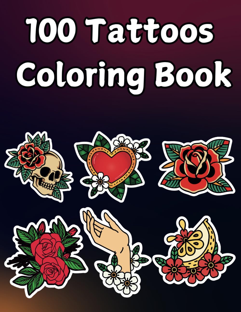 Livre coloriage tatouage adulte pour se détendre en soirée à la maison