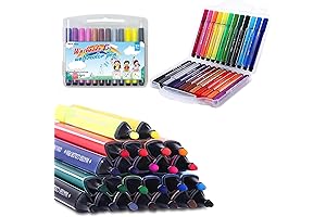 Marte Vanci Magical Washable Felt Tip Pens for Kids: Unleash Creativity with Vibrant, Long-Lasting Colors