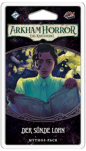 Fantasy Flight Games- Arkham, Horror Juego de Cartas, Color Multicolor, Colorido