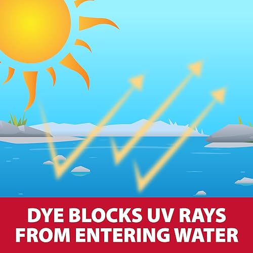 Miniatura 4 de The Pond Guy PondShade - Tinte concentrado para estanque azul verdadero, colorante fácil de aplicar para agua hermosa, seguro para peces, mascotas,