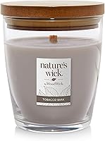 Vista 1 de Vela aromática con mecha de madera natural