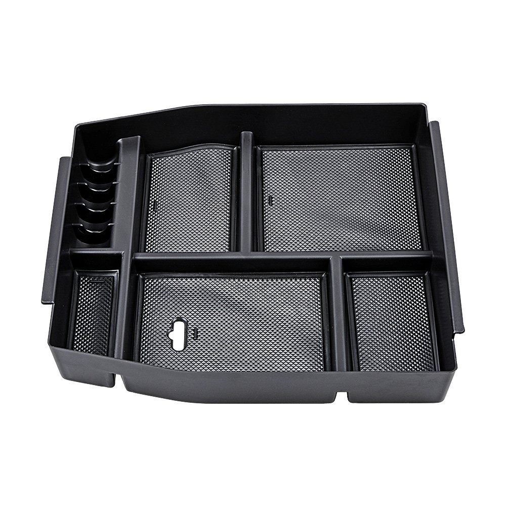 Astra Depot Armrest Secondary Storage Glove Box Tray Center Console Compatible with 2015-2018 2019 2020 2021 2022 2023 Ford F150 LHD