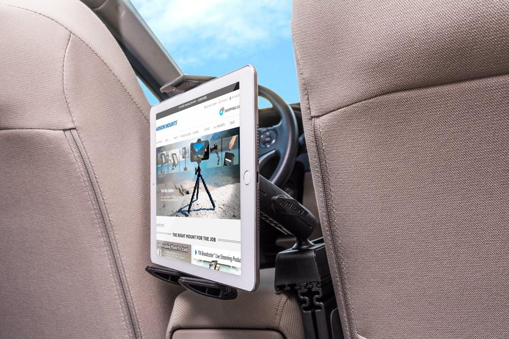 ARKON Car Seat Console Wedge Tablet Mount Holder for iPad iPad Pro Galaxy Note Galaxy Tab