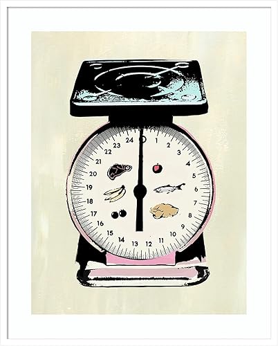 Amanti Art Framed Wall Art Print 41x33 Retro Kitchen Appliance II by Annie Warren, Cuisine Wall Art, Vintage Decor, X-Large Poster Painting Artwork