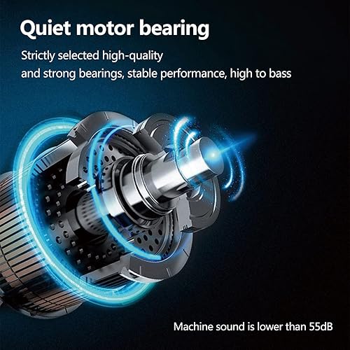 Miniatura 5 de KEMEI Cortadora de pelo profesional para hombres, cortadora de pelo para barba, recortadora de barba, inalámbrico, recargable, kit de aseo con 4