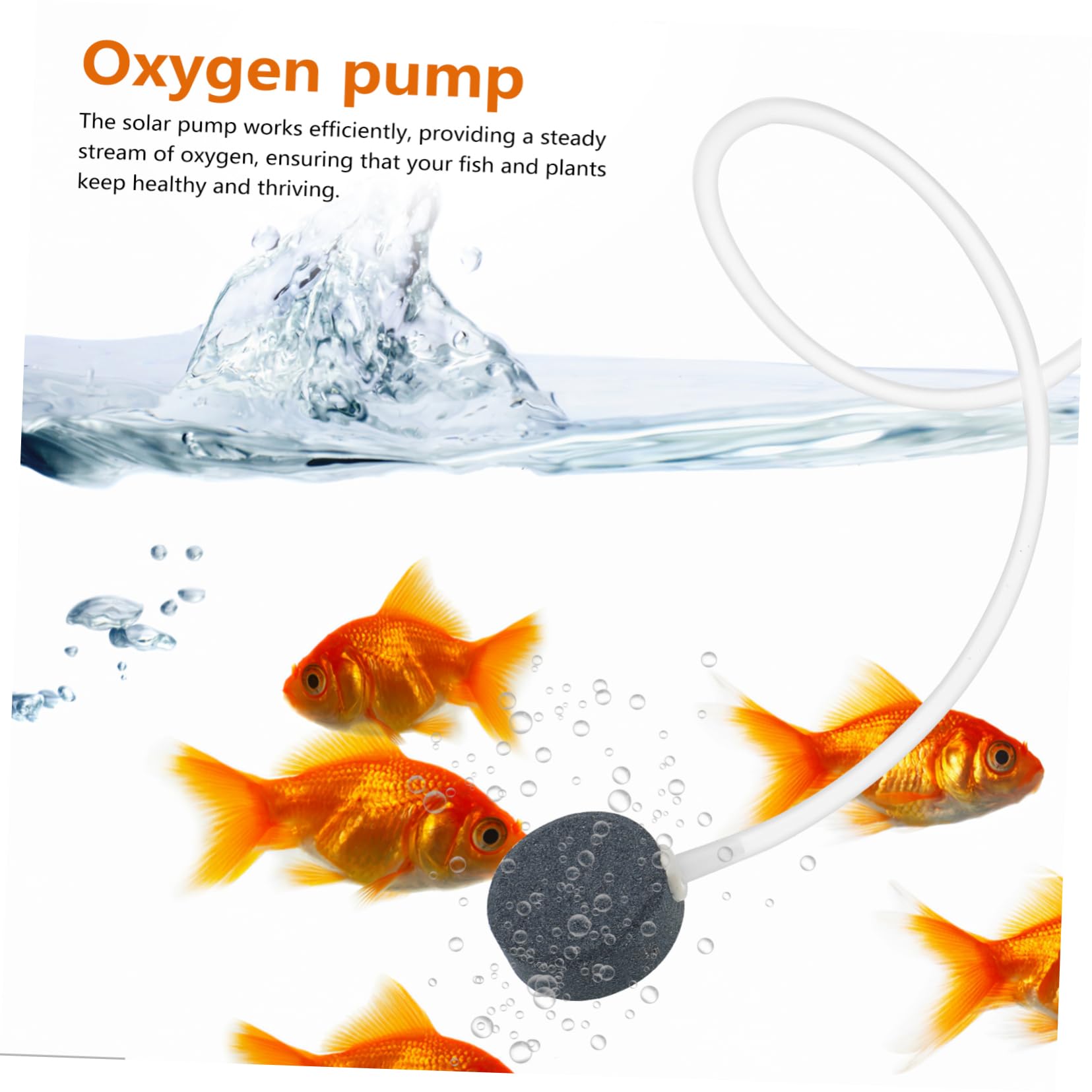 POPETPOP Pompa di aeratore di per acquario pompa solare dell'acquario pompa dell'acqua dell'acquario Potente pompa solare per laghetto forniture per acquari addominali