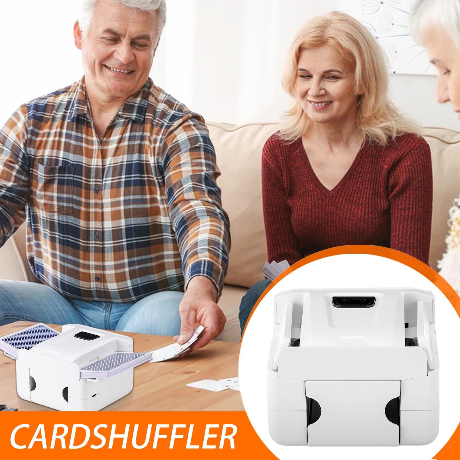 Mélangeur À Cartes Automatique Électrique Rechargeable