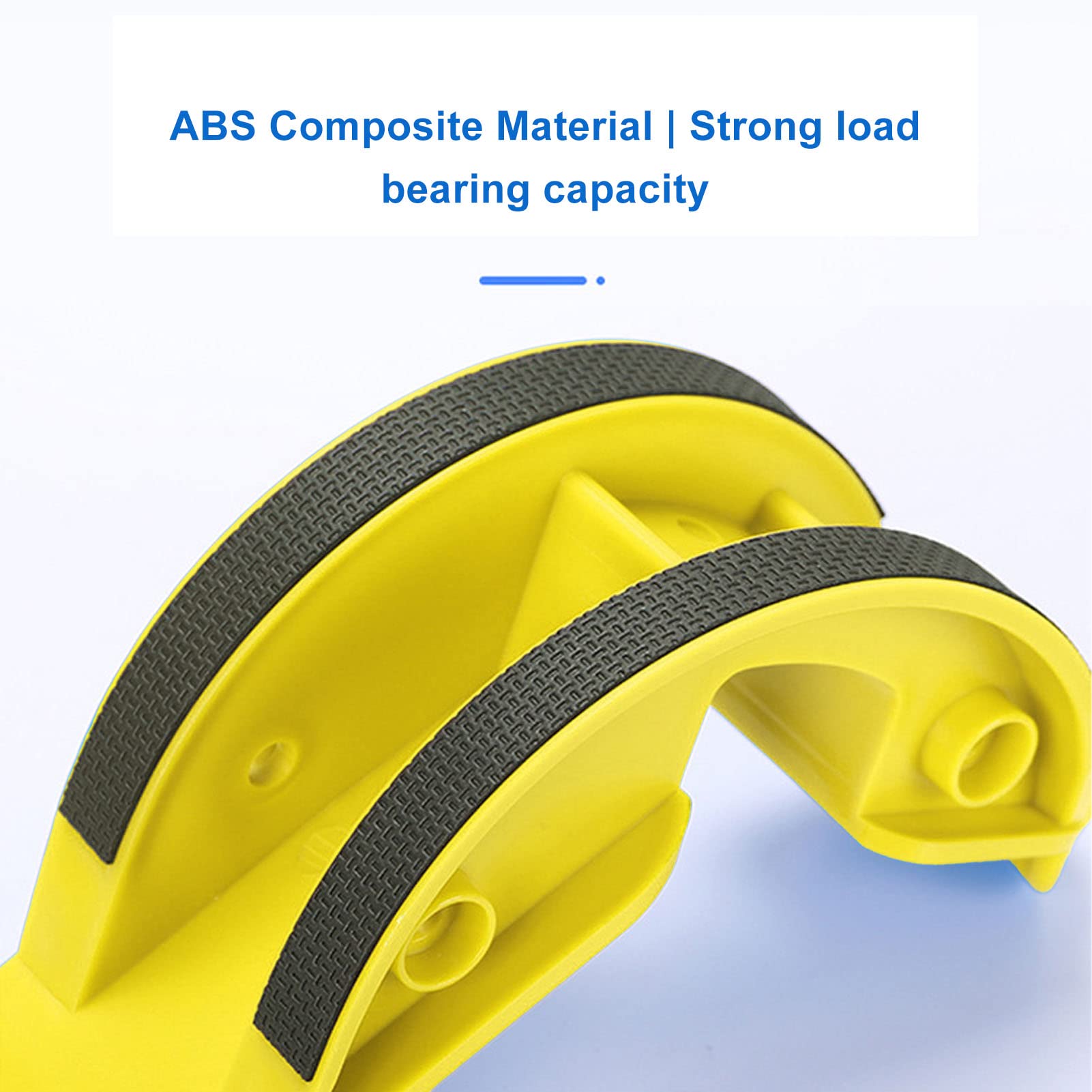 Calf Stretcher, Anti Slip Yellow Foot Rocker Foot Stretcher Hamstring Stretcher Ankle Strengthener for Plantar Fasciitis, Achilles Tendonitis and Tight Calves