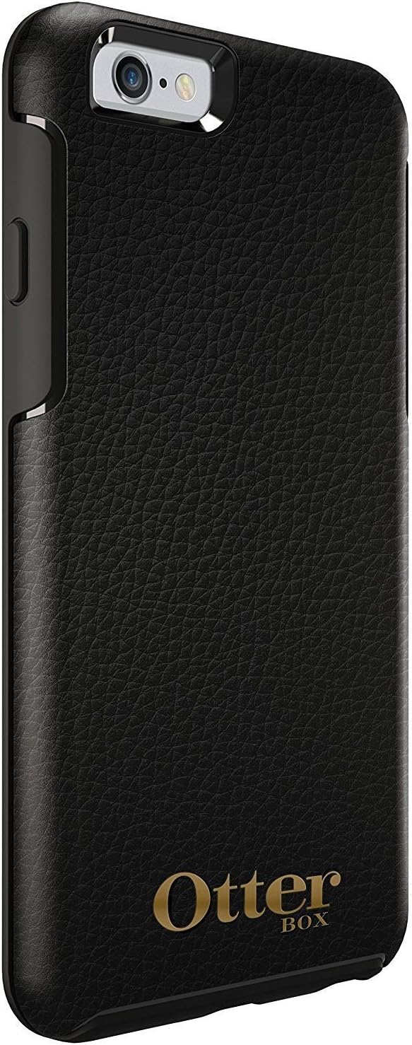 Symmetry Leather Edition 77-52041 Phone Case (Black-Gold)