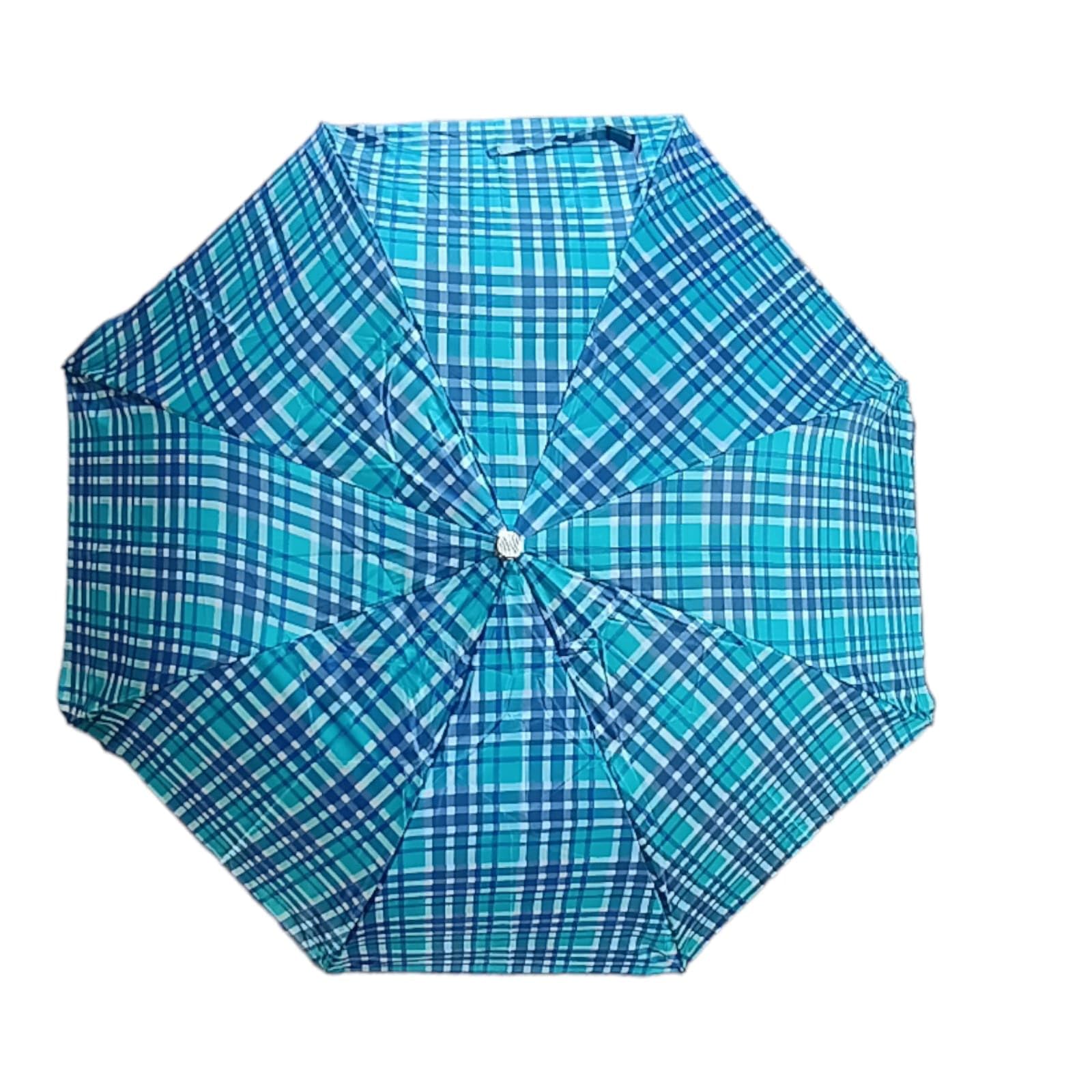 GenericPlaid Pattern Folding Umbrella for ladies