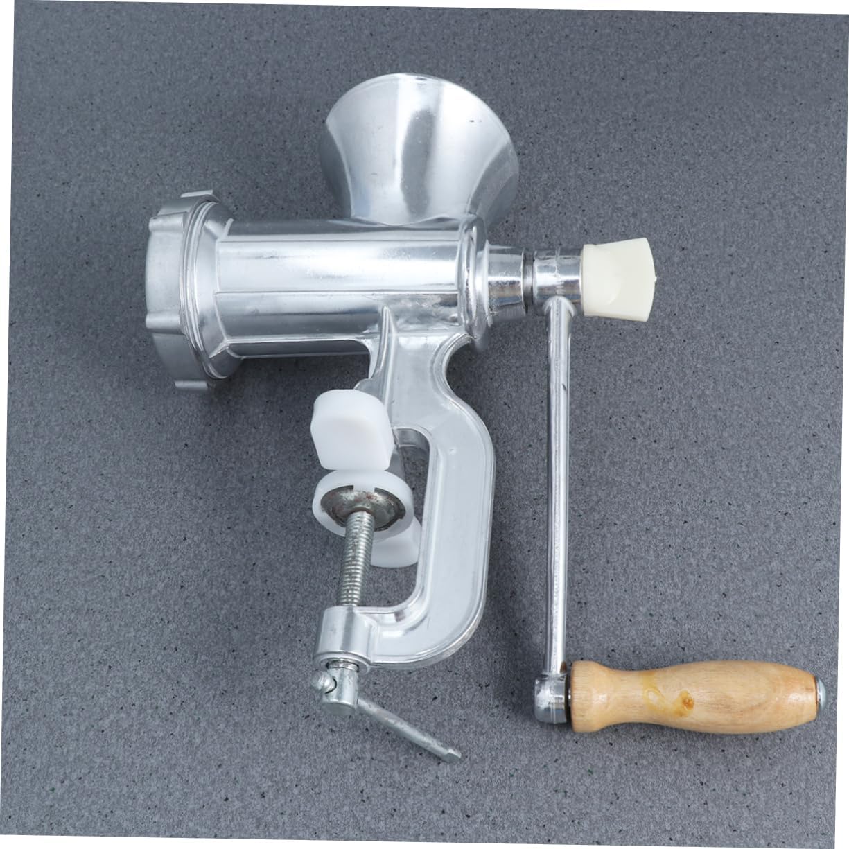PRETYZOOM Manual Meat Mincer Hand Cranked Grinder Aluminum Alloy Meat Slicer for Home Commercial Use Random Style
