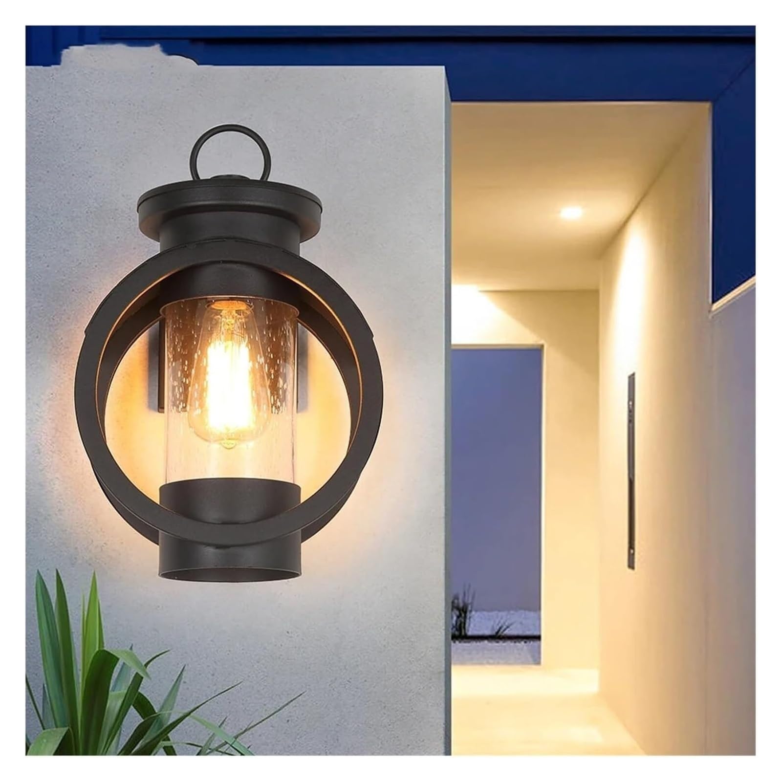 VDOQTLJT Wall Sconce Exterior Waterproof Lamp Outdoor Light Black Industrial Table Classic Lighting Chandeliers