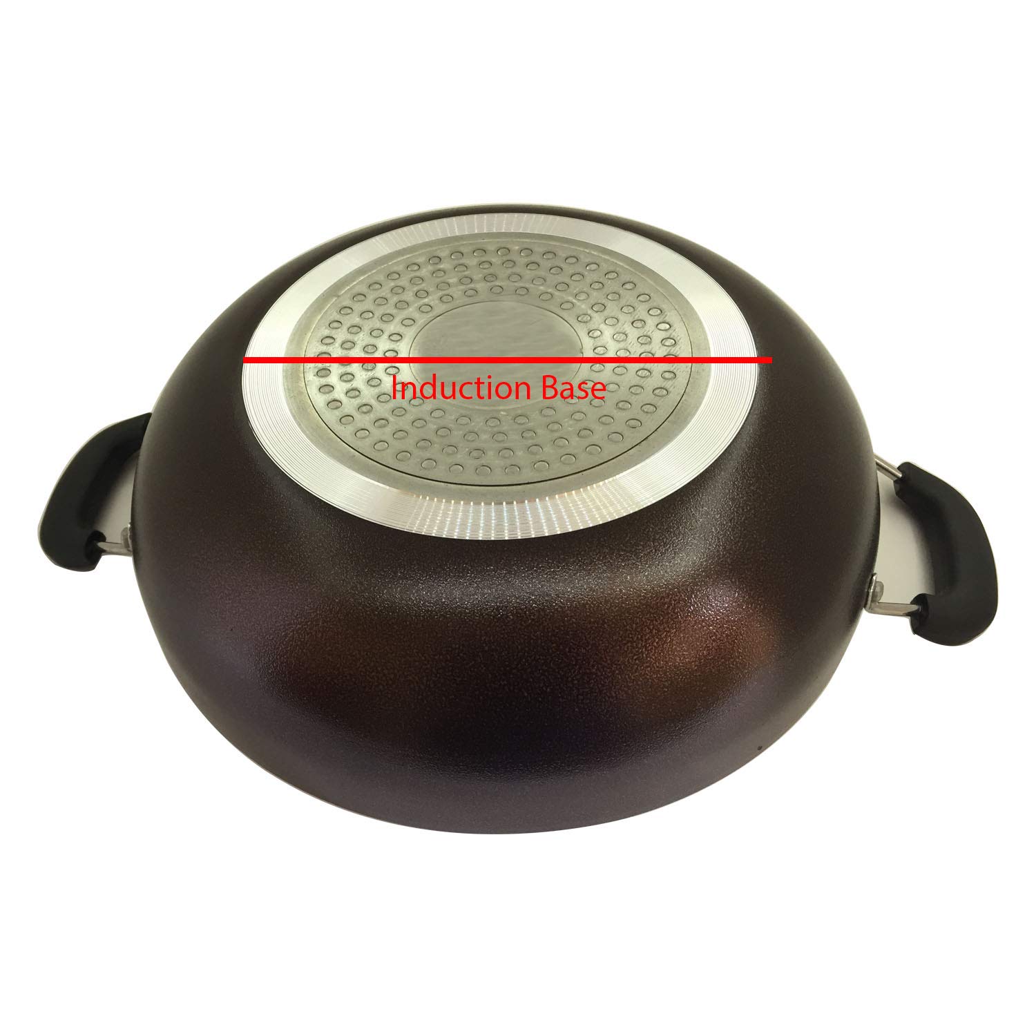 SHRIYA Kadai - Nonstick Frying Pan with Glass Lid -6