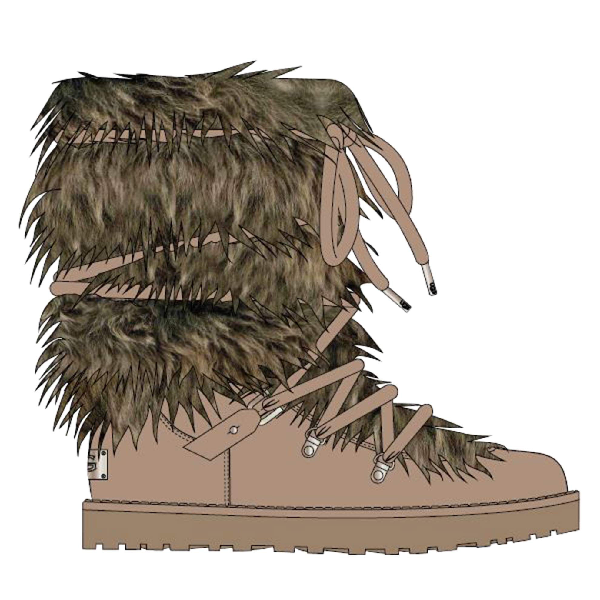 UGG Womens Classic Posh Short Fur Boots