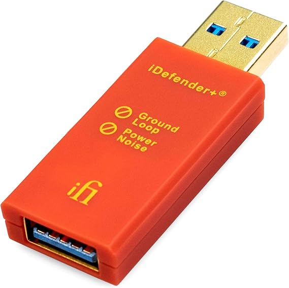 iFi iDefender+ USB Audio Ground Loop Eliminator (Type A > A)