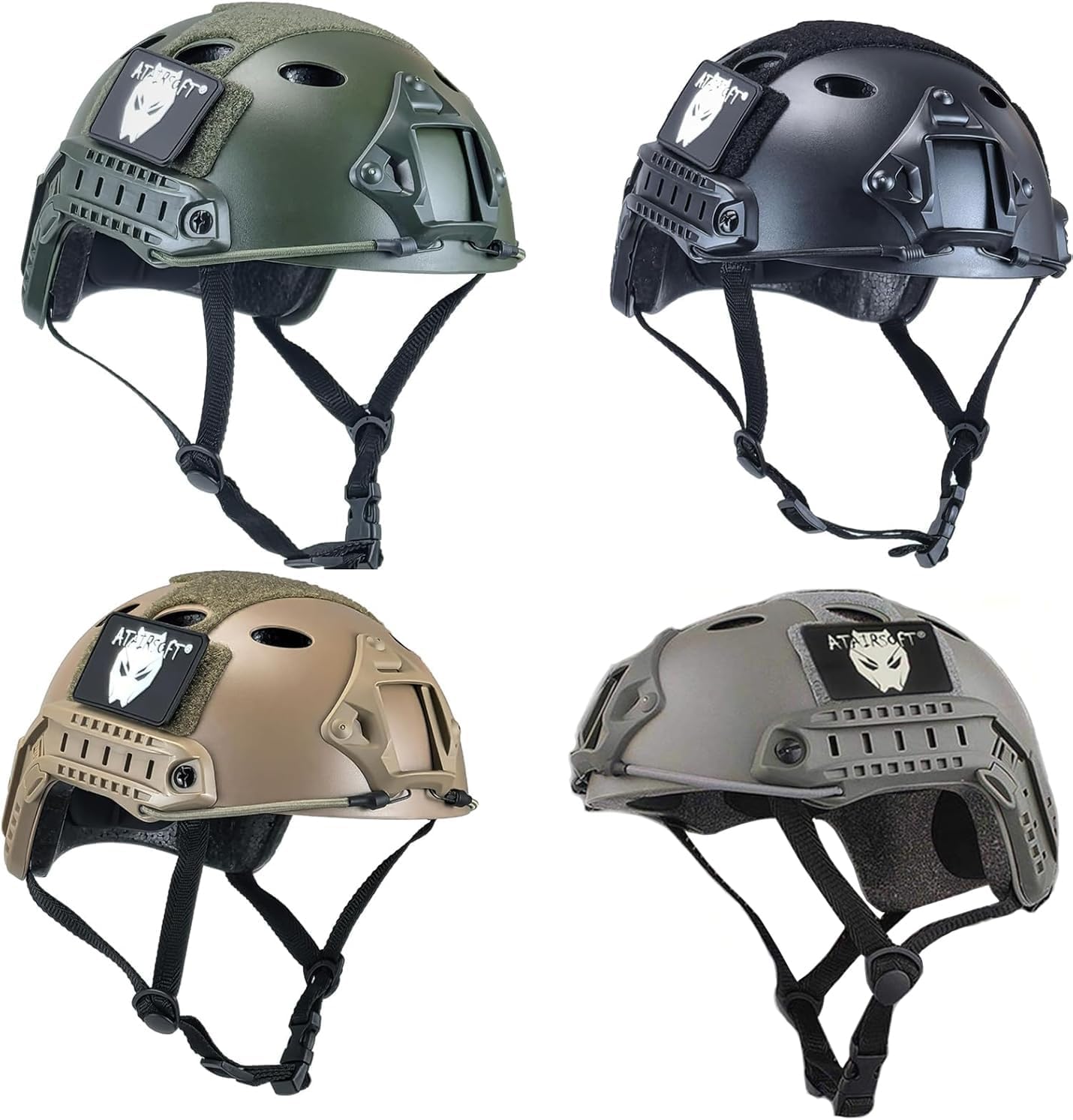 ATAIRSOFT PJ Type Tactical Paintball Airsoft Fast Helmet