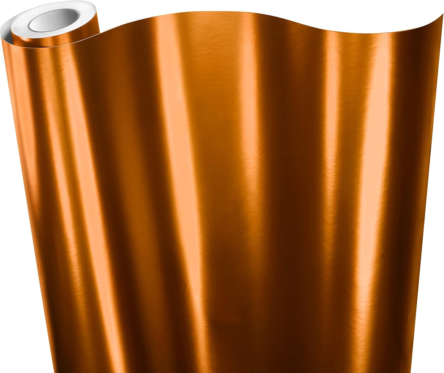 VViViD+ Premium Satin Chrome Brown Vinyl Wrap Roll w/Air-Release Adhesive Technology (6ft x 5ft)