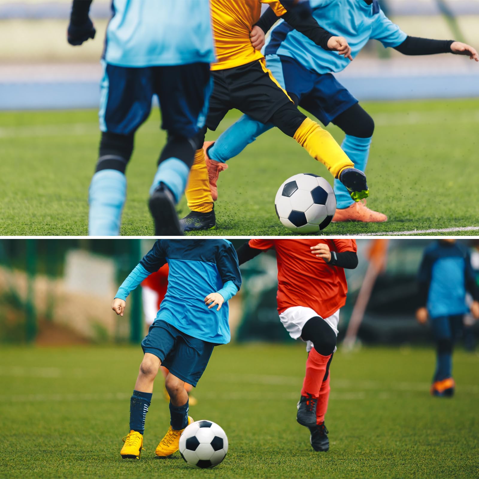Intimo Termico Bambini, Intimo Funzionale Set da Bambina e Bambino Intimo Traspirante Asciugatura Rapida Completo Termico Bambino Calcio Intimo Sportivo per Sci