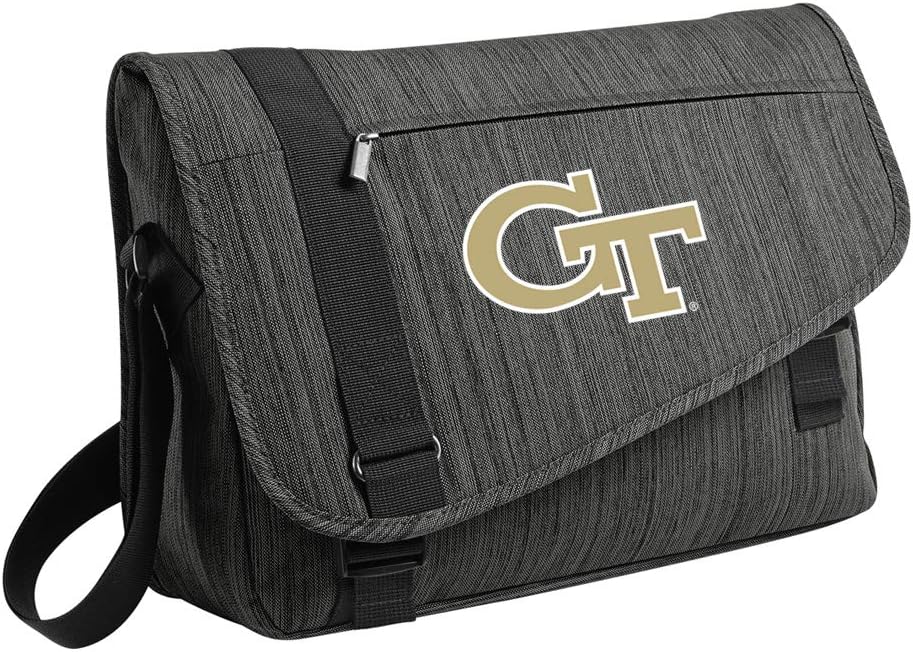 DELUXE Georgia Tech Laptop Bag GT Yellow Jackets Messenger Bags