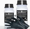3 kg Two-component epoxy resin gloves, exterior floor interior paint exterior fibreglass garage, epoxy paint, self levelling, transparent adhesive