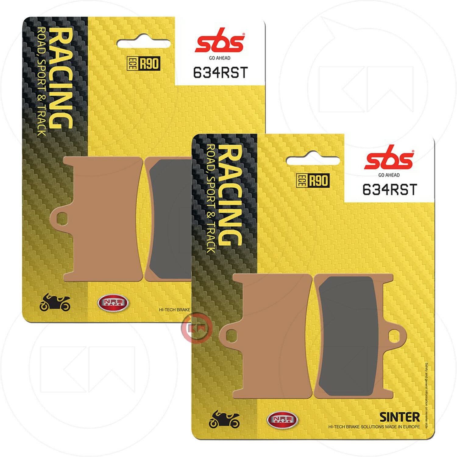 SBS RST Sinter Racing Front Brake Pads Suits Yamaha FJR1300A 2005