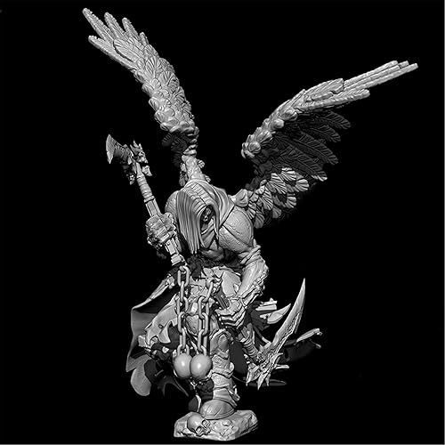 Miniatura 4 de Splindg 124 2.953in Sci-Fi Reaper Warrior Resina Soldado Carácter Kit de Modelo de Personaje Sin Pintar Auto-Montaje44195L