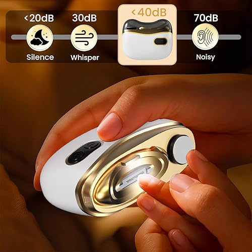 Miniatura 8 de Cortaúñas eléctrico automático tres en uno (negro)