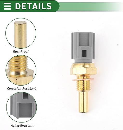 Miniatura 3 de Motoforti Sensor de temperatura del refrigerante del motor No.1365010G00 Sensor de temperatura del agua para Suzuki GSXR600 2007 1 PC