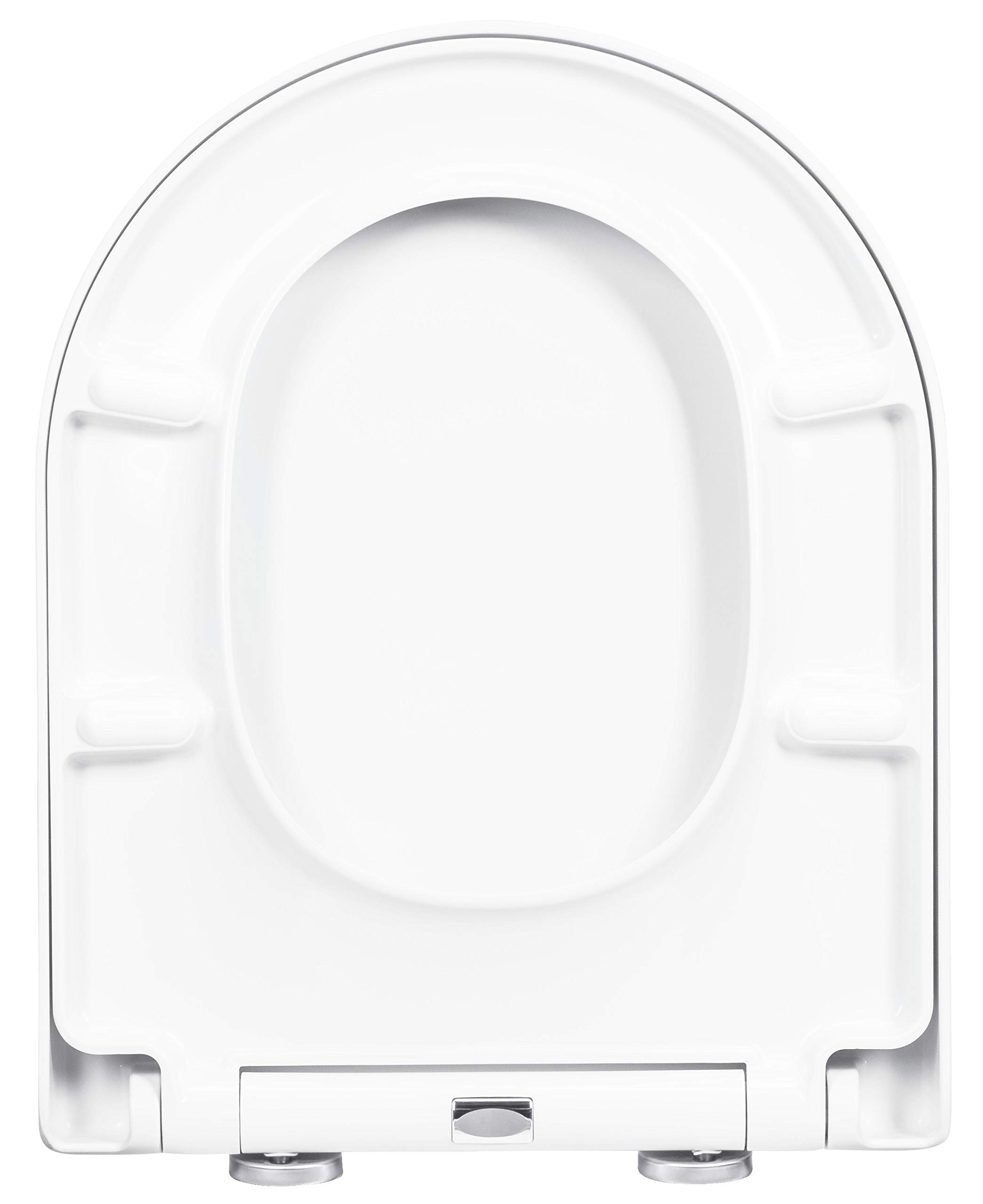 Cornat Wc-bril eiken - aantrekkelijk & rustiek design - onderhoudsvriendelijk duroplast - Quick up & Clean functie - softclosemechanisme - comfortabele montage van bovenaf/toiletbril/wc-deksel