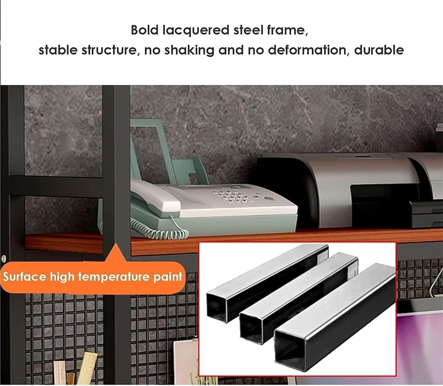 Desktop Ladder Bookshelf Adjustable Countertop Bookshelves It is Suitable for Office Supplies Finishing and h