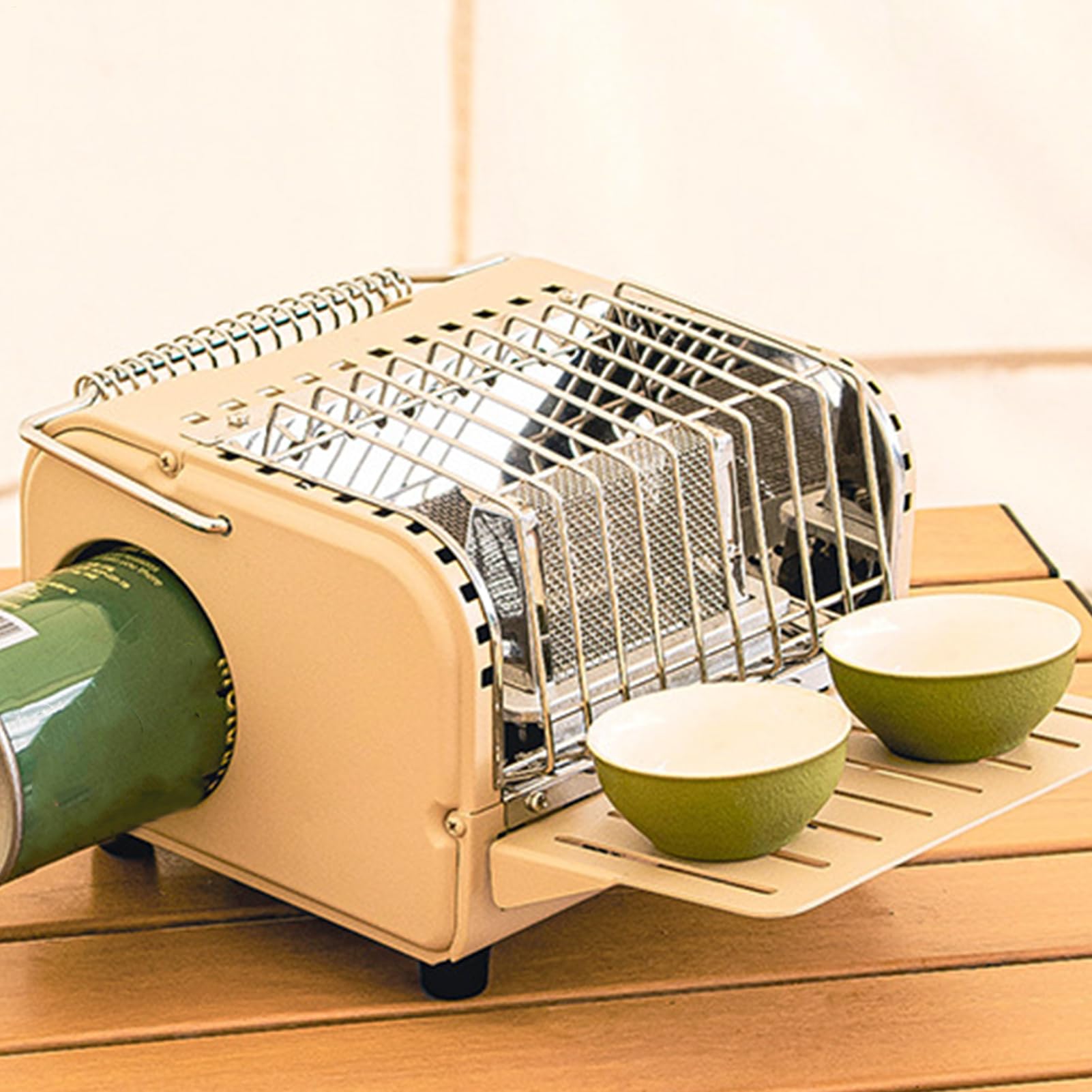 Estufa Para Tienda De Campaña 1200W Estufa De Gas Portátil Con Bolsa De | Calentador Ajustable Para Cocina Para Camping Mochilero Senderismo Invierno Pesca Ocio Picnic Y Viaje