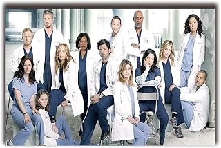 XIHOO Grey's Anatomy TV Series Show Poster for Home Decor Wall Art 11x17inch (28x43cm) Frameless Gift