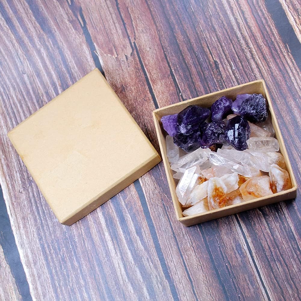 天然クリスタルアメジストラフロックソーク科学研究鉱物標本除去石英点ヒーリング装飾レイキシトリン (Color : As pictur