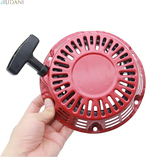 Miniatura 6 de Conjunto de arranque de tracción rojo GX160 con cuerda de arranque de retroceso compatible con Honda GX200 y GX120 - Kit de cable de repuesto