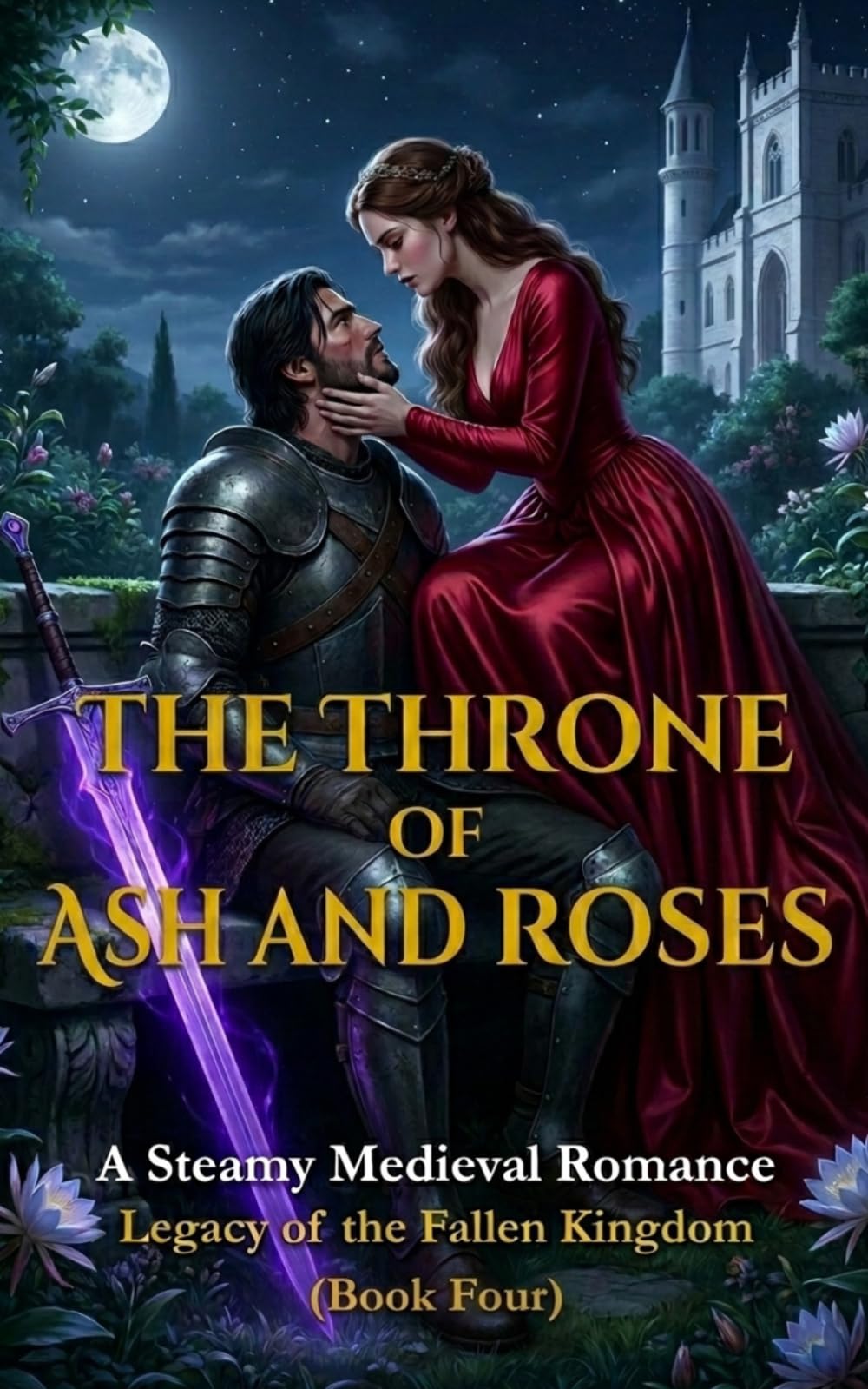 The Throne of Ash and Roses: A Steamy Medieval Romance (Legacy of the Fallen Kingdom Saga Book 4)