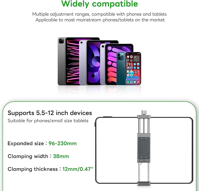 Soporte para iPad FANAUE con cabeza de bola de 17mm miniatura 2
