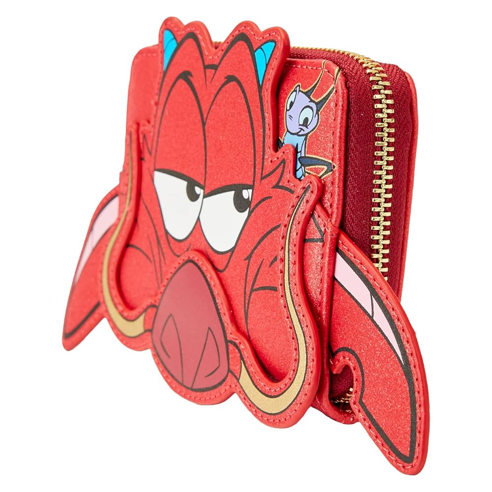 ◆LOUNGE FLY◆ムーラン 25周年記念 Mushu ウォレット 送料込 Amazon.com: Loungefly Disney Mulan 25th Anniversary Mushu