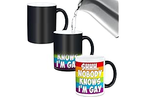 LGBTQ Rainbow Heat Change Mug: The Discreet Symbol of Pride