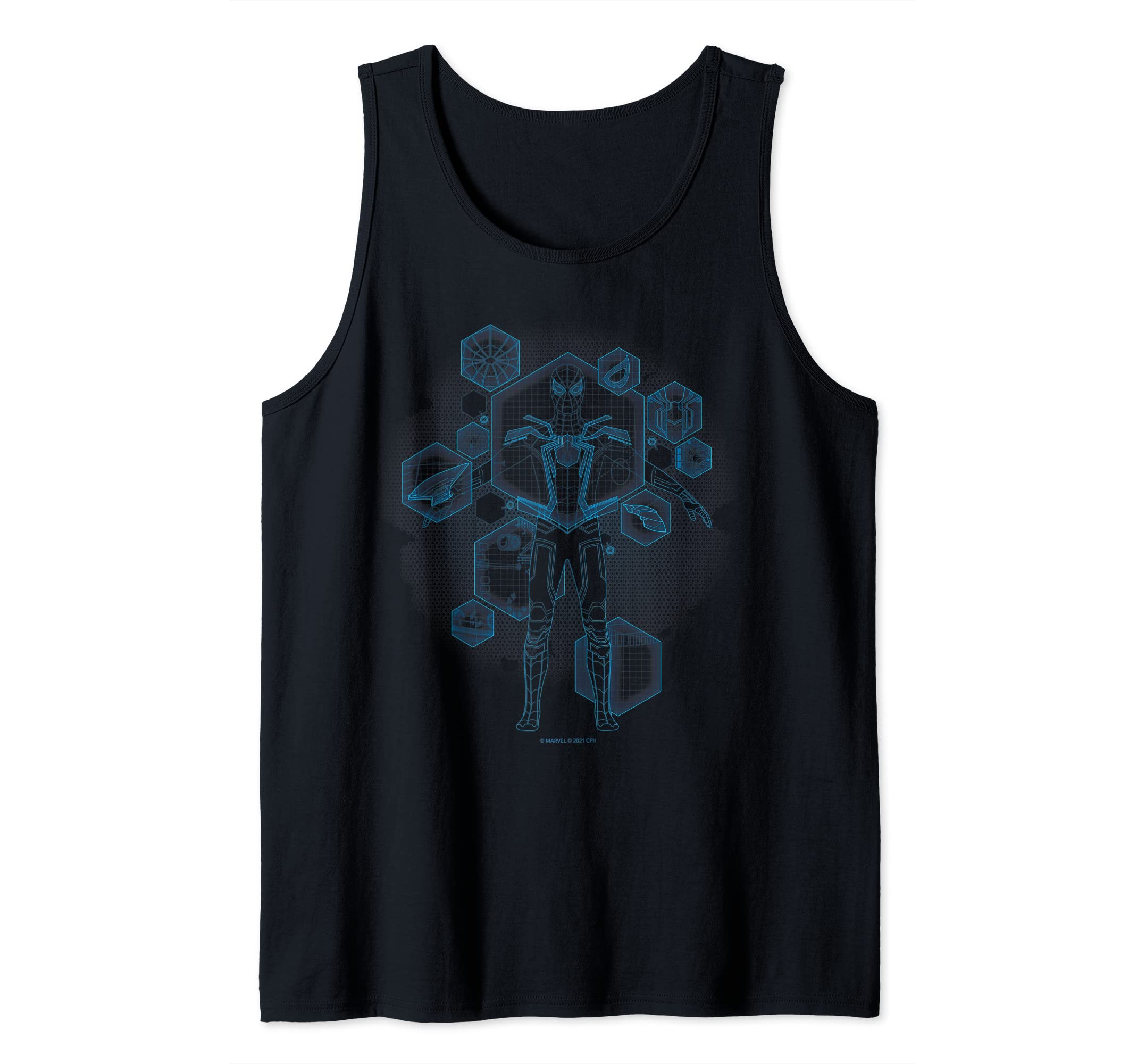 MarvelSpider-Man: No Way Home Spider-Suit Tech Tank Top