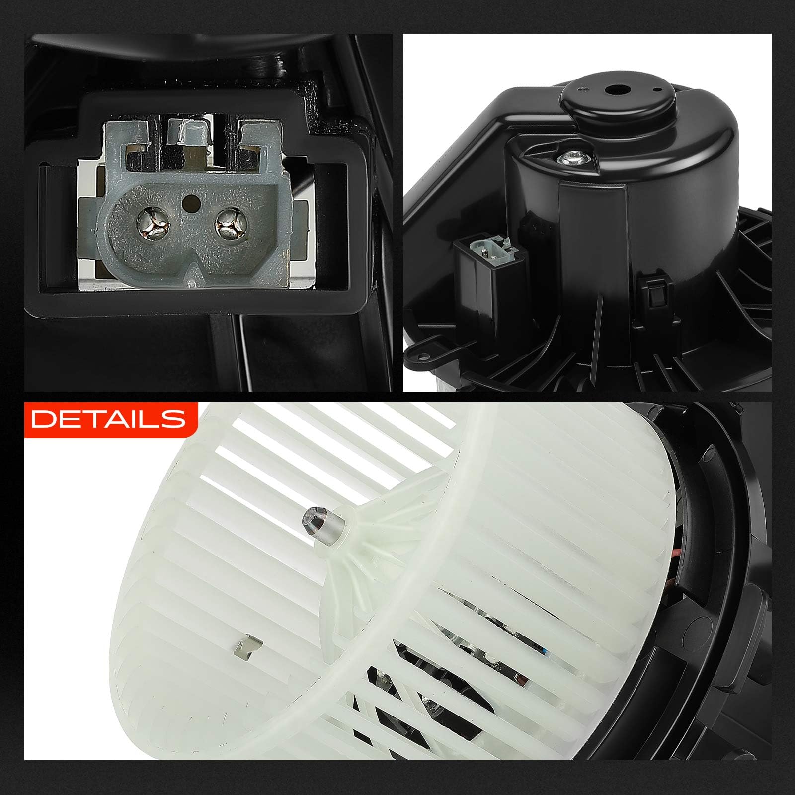 Frankberg Motore del ventilatore Ventilatore del riscaldamento Compatibile con Sprinter 3 5-T Pianale/Telaio B906 Sprinter 3-T Bus B906 Sprinter 5-T Pianale/Telaio B906 A0008356007