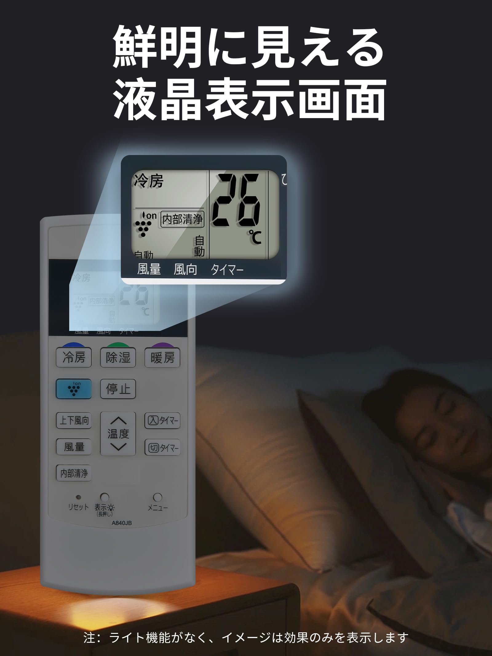 Amazon.co.jp: エアコンリモコン for A840JB for SHARP シャープ
