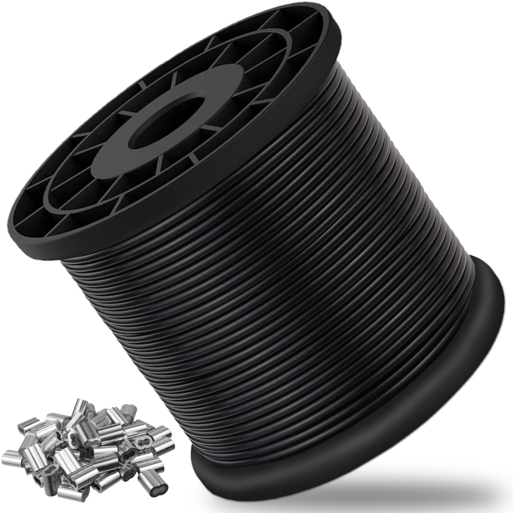 Stainless Steel Wire Rope for String Lights - 100FT -12 Stainless Steel Wire Rope for String Lights - 100FT -12