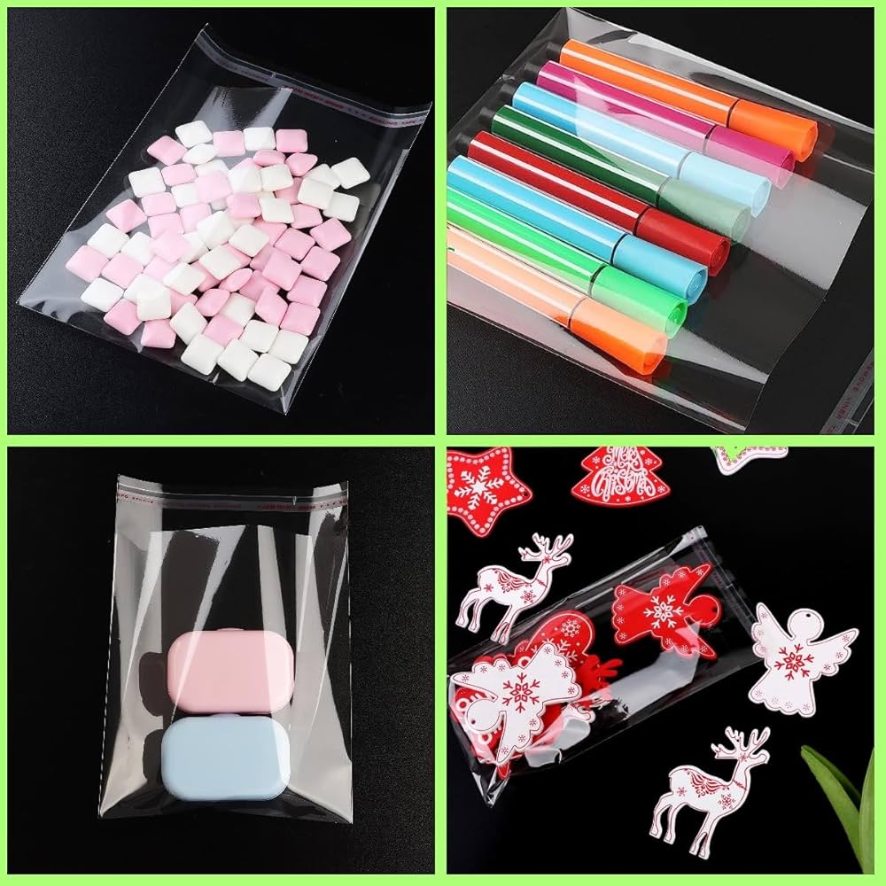 Sacchetti Plastica Richiudibili Sacchetti Con Zip 4x6 Cm 220