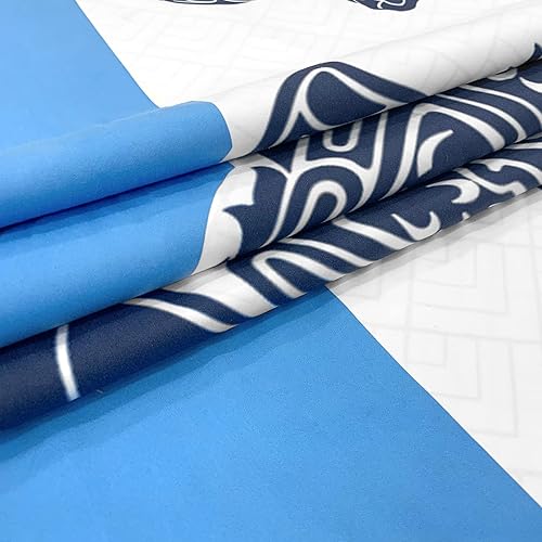 Miniatura 3 de Toalla de playa de microfibra, paquete de 2 toallas de playa de secado rápido de 30 x 60 pulgadas con bolsa, toallas ultra absorbentes y sin arena