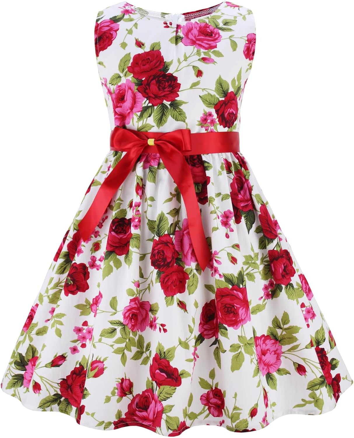 Kid Floral Cotton Girls Dresses Summer Girl Clothes