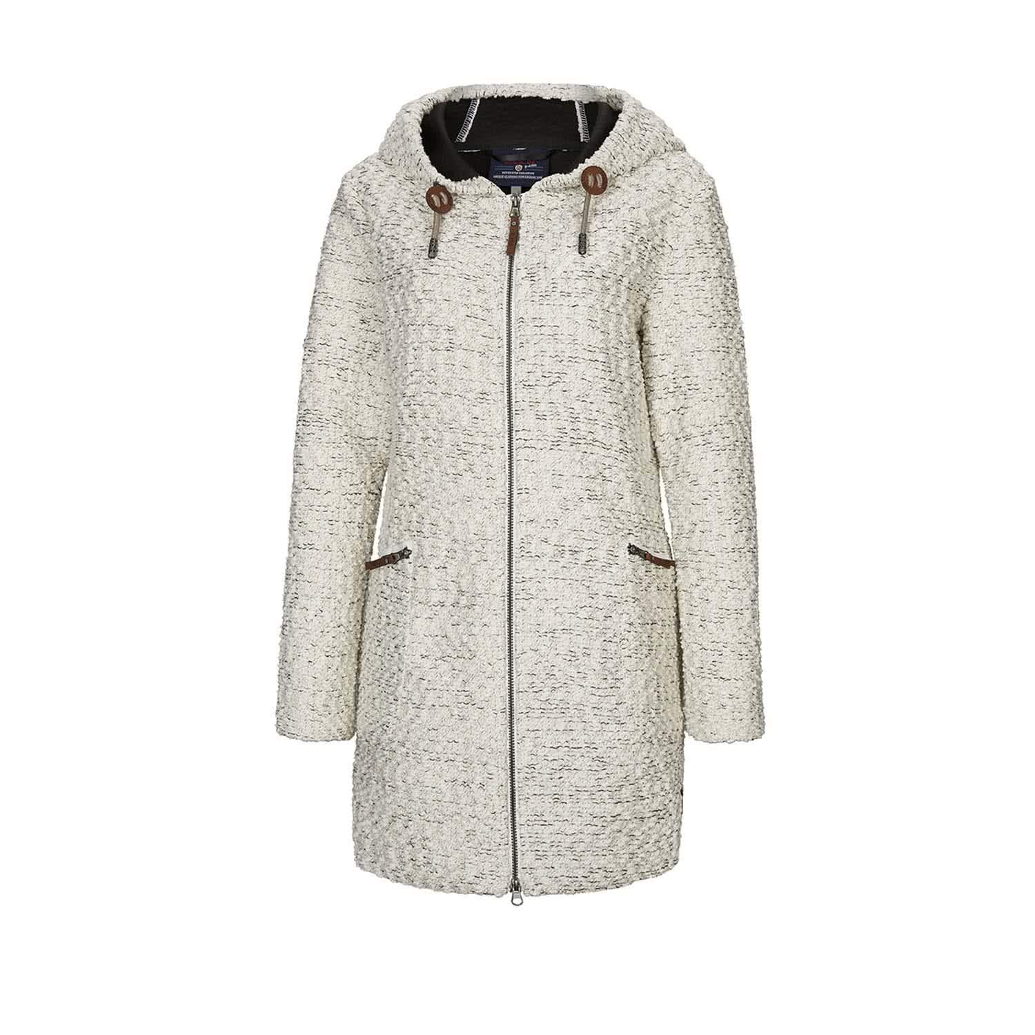 G.I.G.A. DX Damen Roshana Strickparka/Strickmantel/Parka In Strickoptik Mit Kapuze