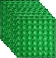 Vista 8 de Lekebaby Placas base clásicas para construcción de ladrillos de construcción, 100% compatibles con las principales marcas de placas base de 10 x 10