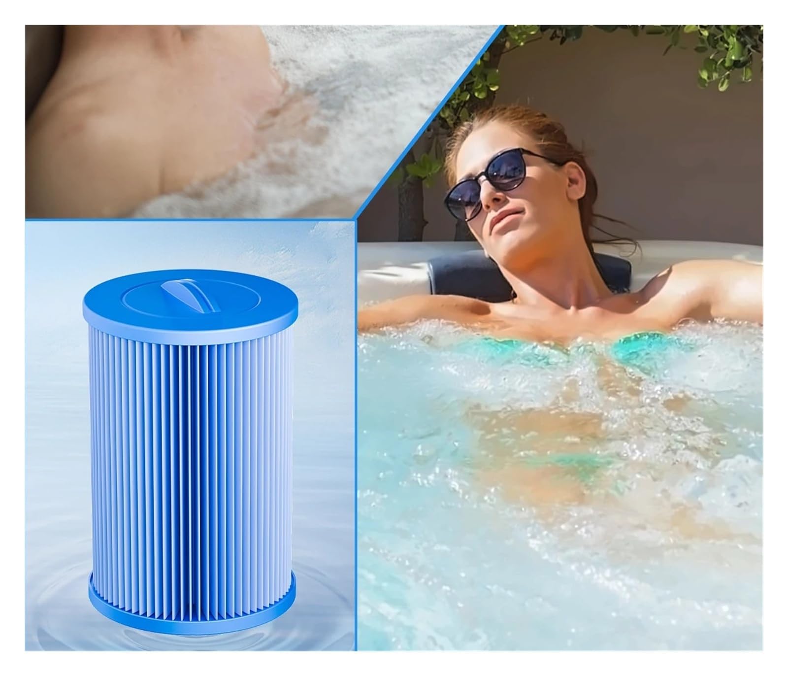Hidroterapia Piscina Filtro Bañera Filtro PWW50P3-M 6CH-940 FC-0359